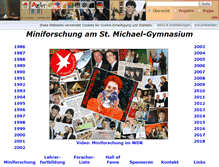 Tablet Screenshot of jufo.stmg.de